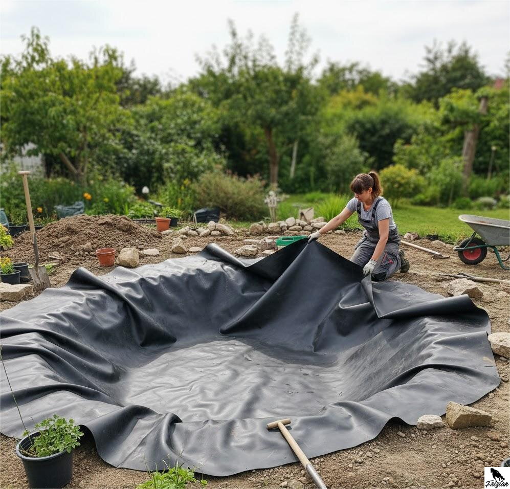 PVC fólie do záhradného jazierka