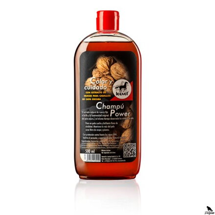 LEOVET POWER ŠAMPÓN PRE KONE S tmavou srsťou 500ml