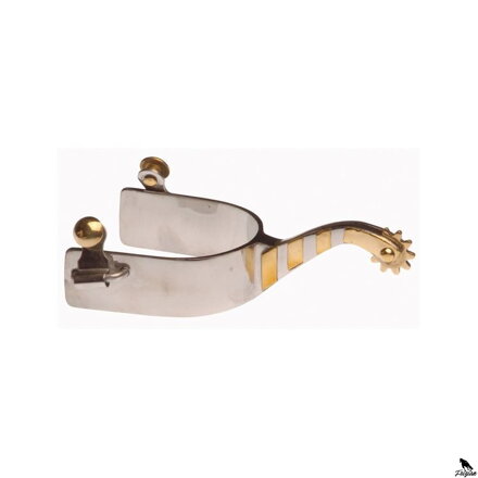 Westernové ostrohy W/BRASS TRIMS