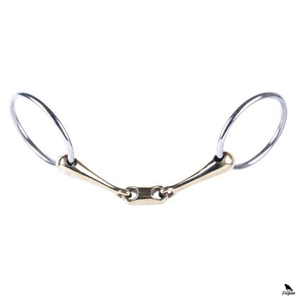 Dvojkĺbové zubadlo Gold Brass 20mm