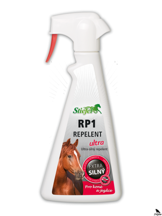 Repelent RP1 Ultra - Ultrasilný sprej pre kone a jazdcov 500ml