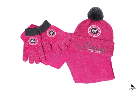 WINTER SET ružový detský