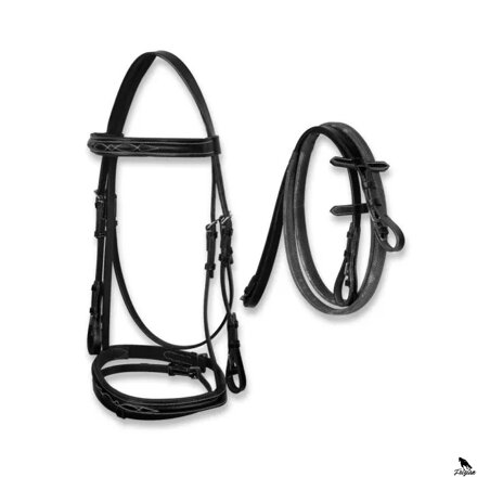 Stitching Bridle čierne