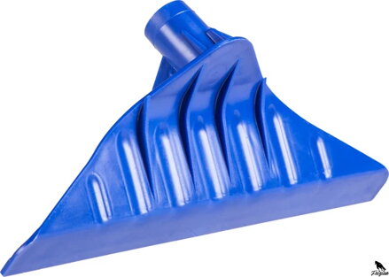 Škrabka na hnoj a nečistoty modrá bez rukoväte