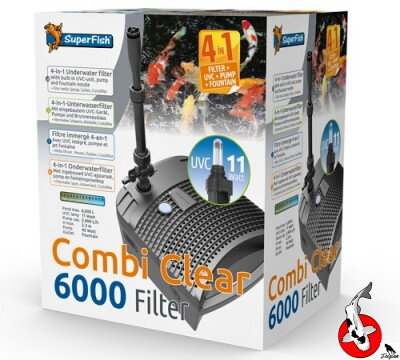 SUPERFISH CombiClear 6000 - Filter + UV + pump