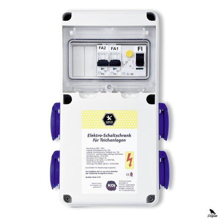 Skrzynka sterownicza stawu