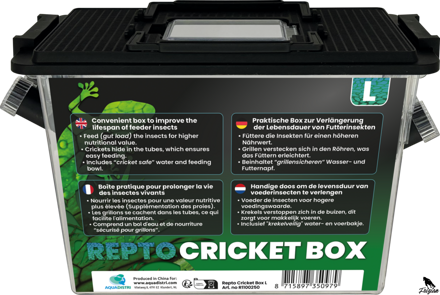 REPTO CRICKET BOX L 32 X 20 X 23CM