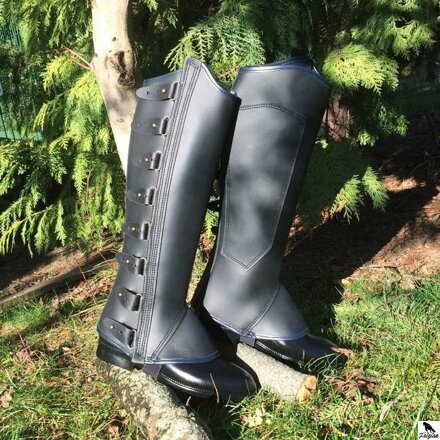 MARJOMAN PORTUGALSKÝ VZOR NOHA CHAPS čierne