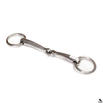 SS SNAFFLE BIT S TENKÝM MALÝM PRSTEŇOM 13,5