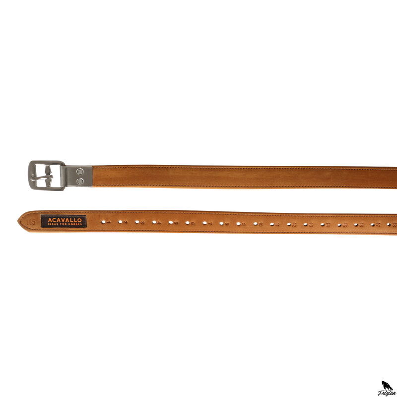ACAVALLO Strmeňové remene s teľacej kože