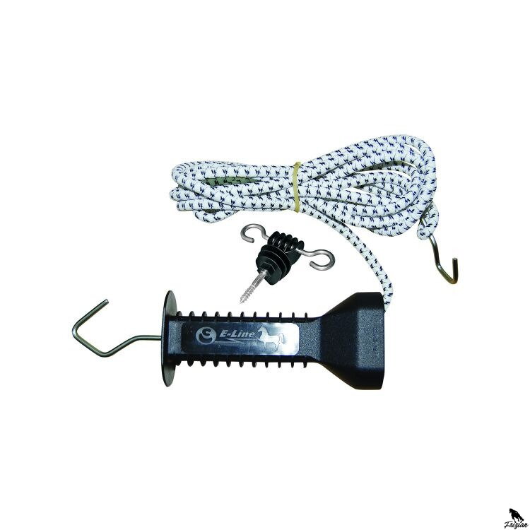 SADA BRÁNY S ELASTICKÝM LANOM 4,5 MT MAXIMÁLNE PREDĹŽENIE 9 MT