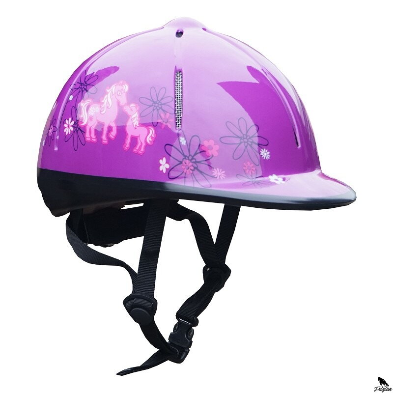 RH SAFETYHELMET RIDER Purple