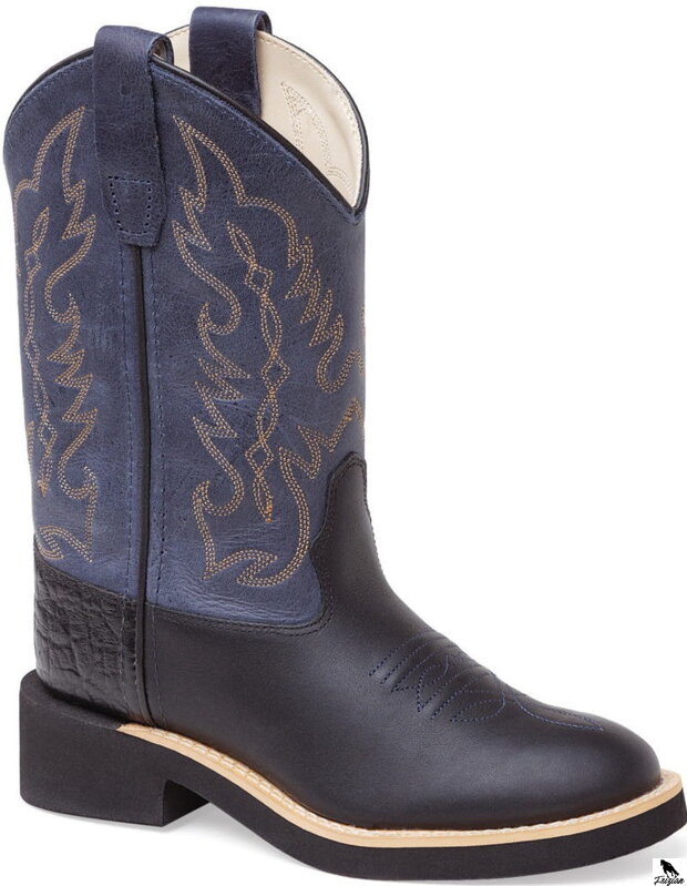 Old West Western čižmy Modré 25-39