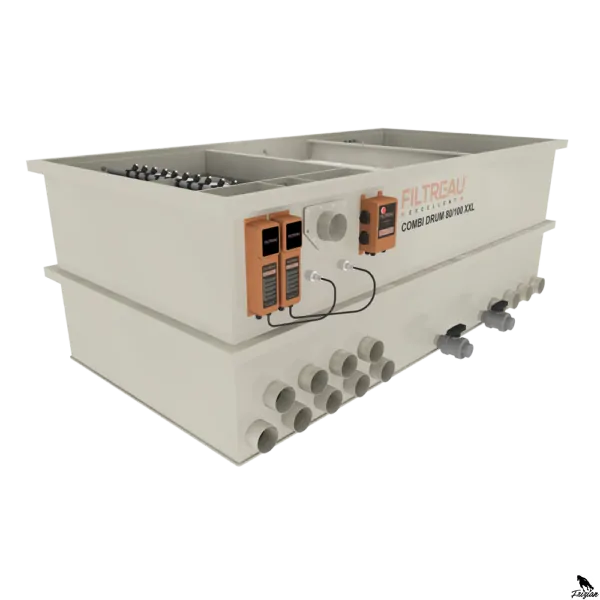 COMBI DRUM 80/100 XXL s 2x 80W UVC