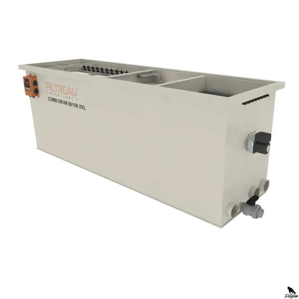 COMBI DRUM 80/100XXL In Line s 2x 80W UVC