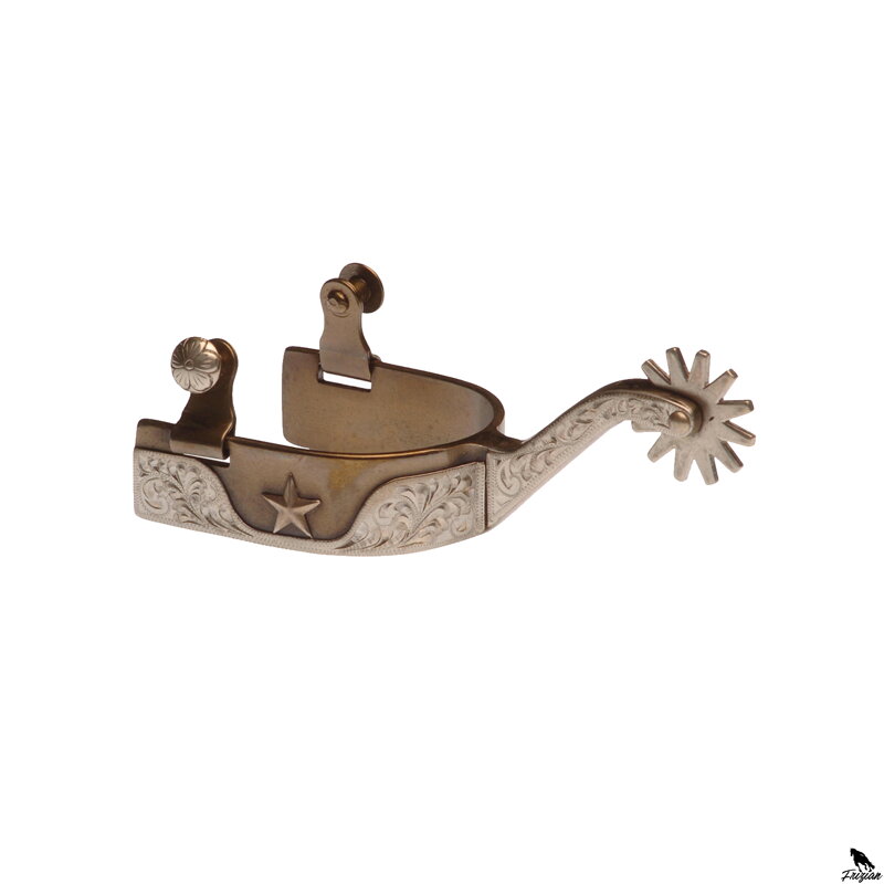 ANTIQUE SPURS STAR MODEL
