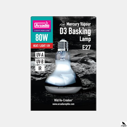 ARCADIA 2.GEN MINI UV LAMP D3 80W