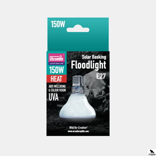 ARCADIA SOLAR BASKING FLOODLIGHT 150 WATT