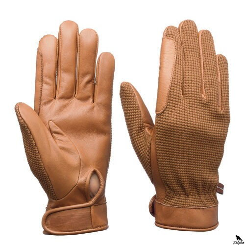 LEXHIS PLETENE/KOŽENÉ RUKAVICE (PÁR)