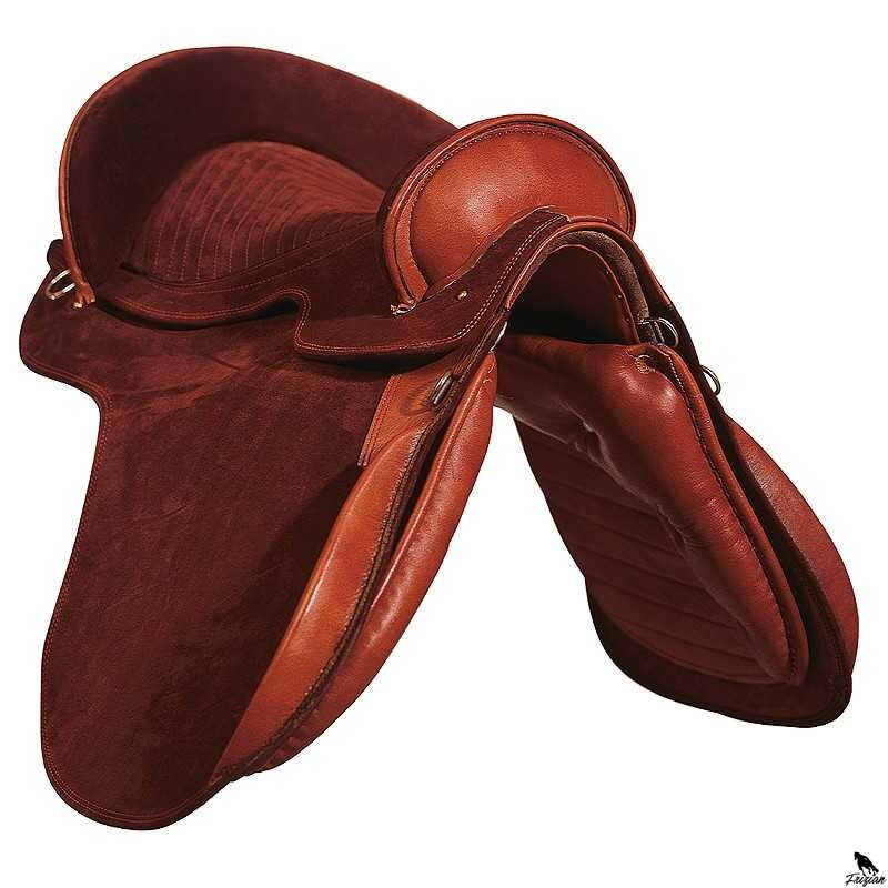 MARJOMAN ESPANOLA SUEDE LEATHER SADDLE