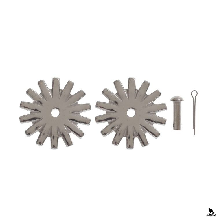 Pár ostruhových kolies s nitom3