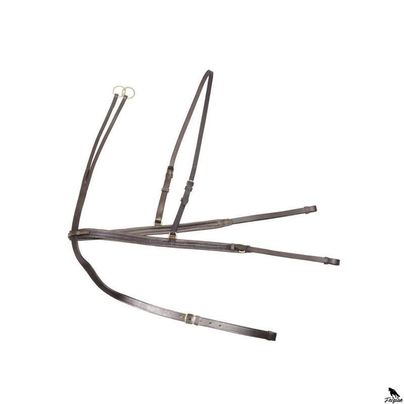 DERBY BREASTPLATE W/MARTINGALE hnedý