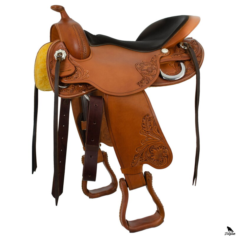 SADDLE FREEMAX SHORT BACK COW LEATHER SUPERIOR FLESSIBILE