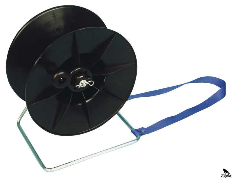 Cievka na pásku a drôt s popruhom na prenášanie