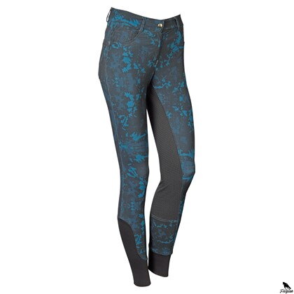 Jazdecké nohavice Corfu Full Grip ebony