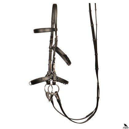Cavesson uzdečka z kože