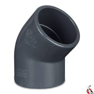 Kolanko PVC 32 mm 45°
