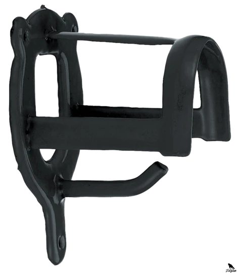 Stojan na uzdu čierny, plastový 