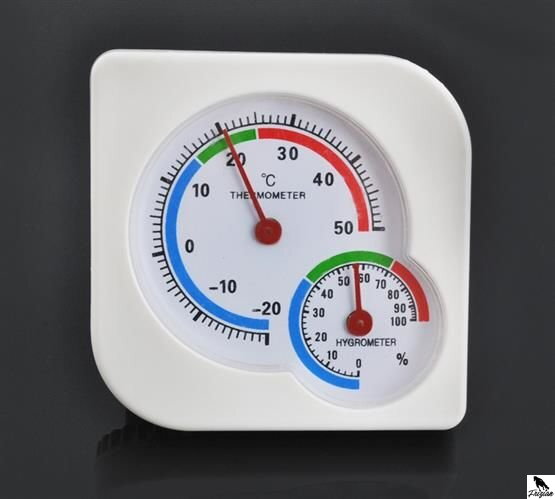 Higrometr analogowy z termometrem