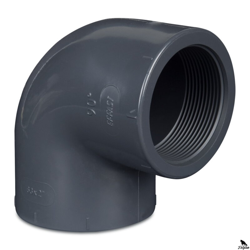 Kolanko PVC 90° 25 mm 3/4",klej x wn