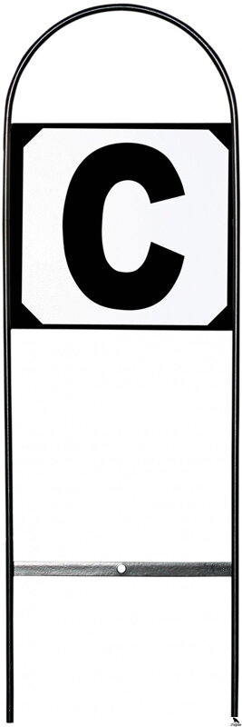 Stojan s písmenami+čísla 12ks