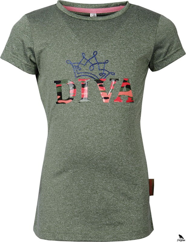 Tričko Diva Camo