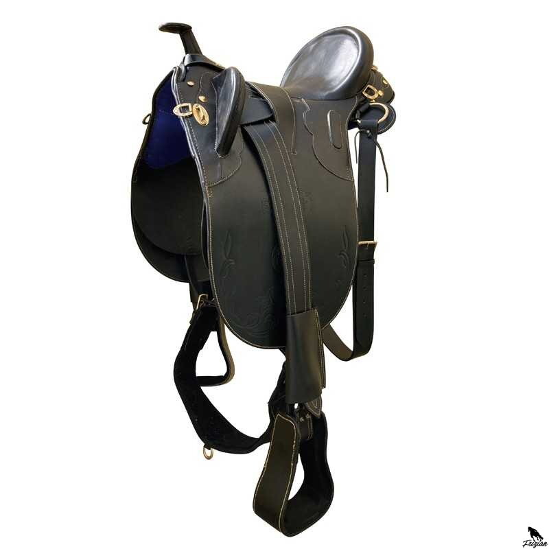 STOCK SADDLE WITH HORN 